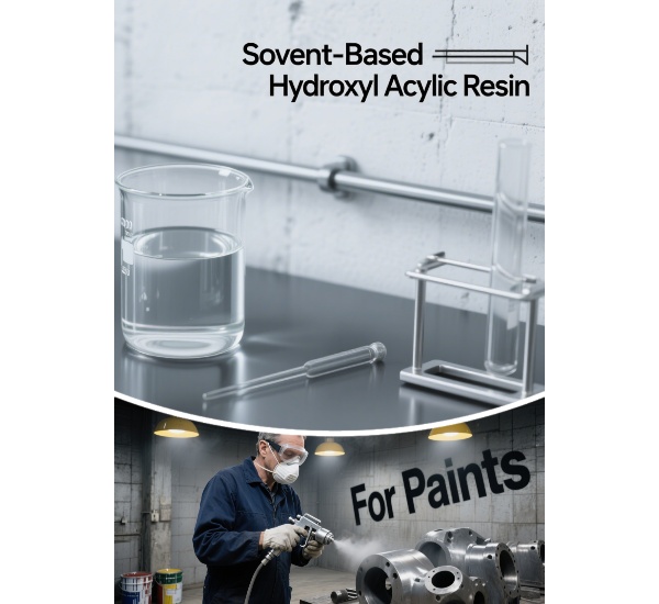 Solvent based hydroxyl acrylic resin
